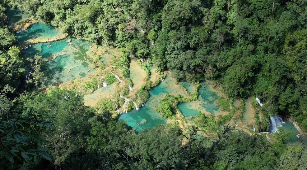 Semuc Champey, Alta Verapaz Department, Guatemala